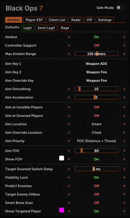 Black Ops 7 VIP Cheat - 1 Week